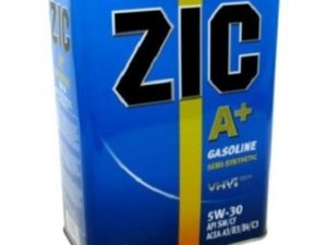ZIC A+SL 5W30 4L Полусинтетическое моторное масло в Нур-Султане (Астане)
