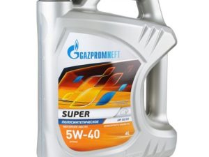 Gazpromneft Super 5w40 4л Полусинтетическое моторное масло в Нур-Султане (Астане)